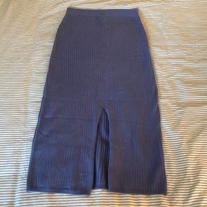 Free People MIDI sweater skirt